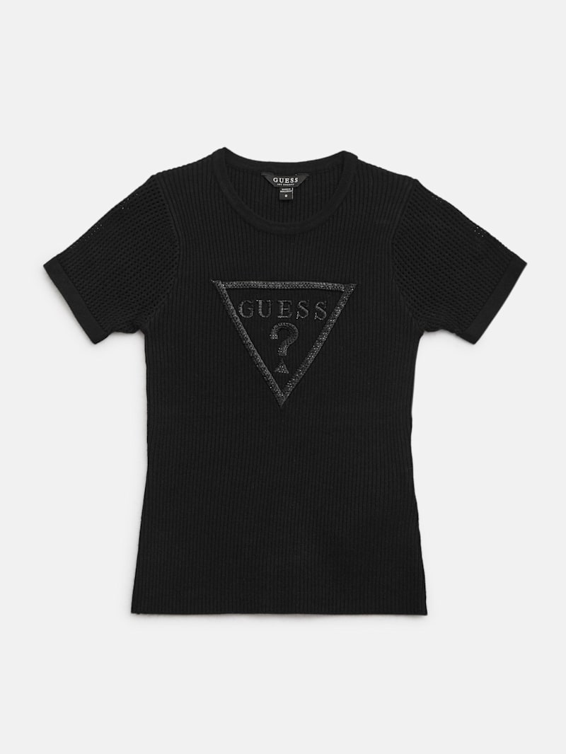 Amaira Logo Sweater Tee (7-14) | GUESS Factory
