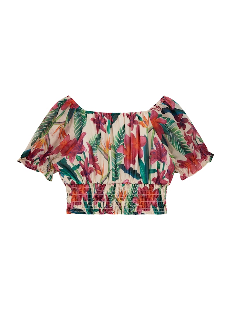 Chiffon Floral Top (7-16) | GUESS