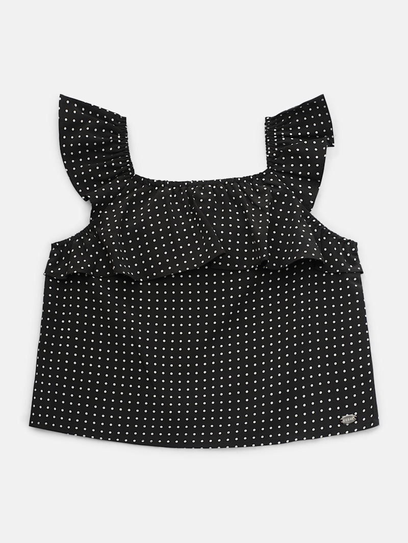 Palmer Polka Dot Top (7-14) | GUESS Factory