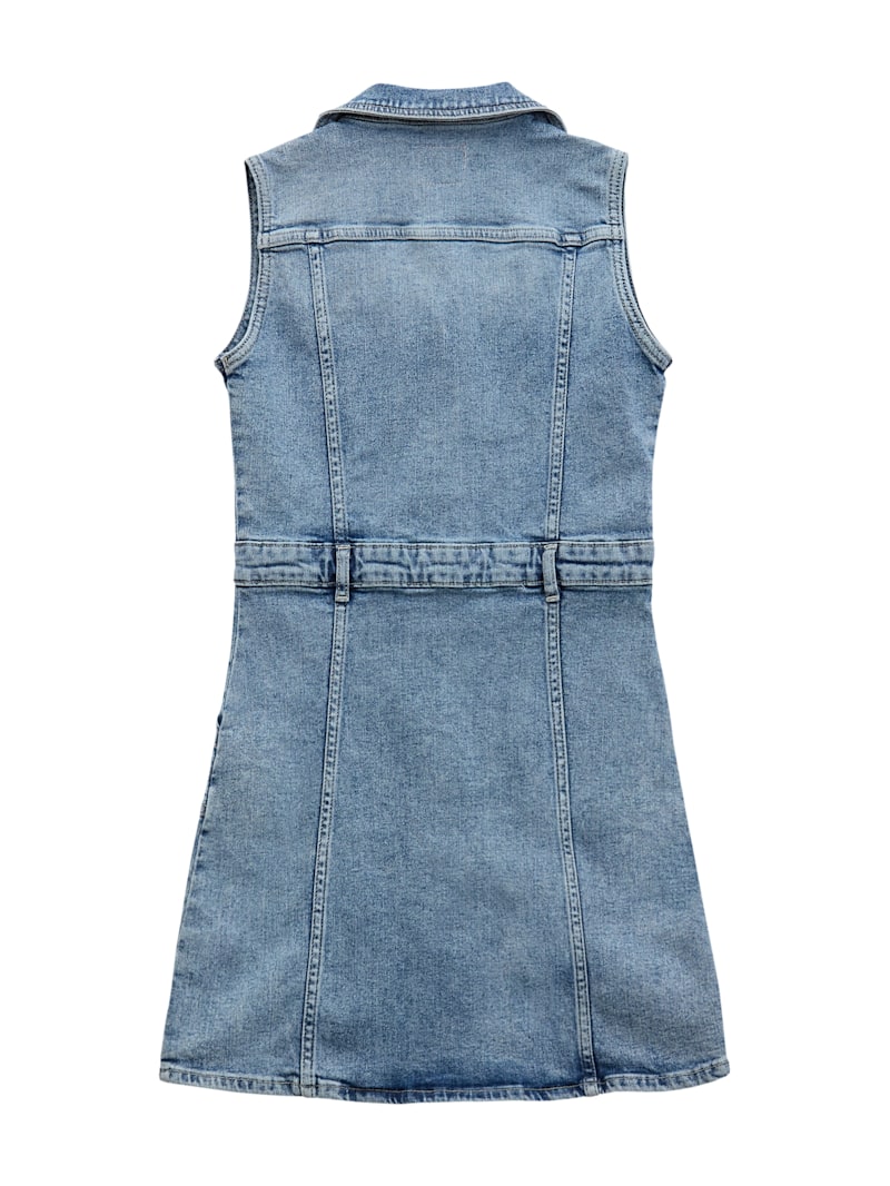 Sharon Denim Dress (7-14) | GUESS Factory