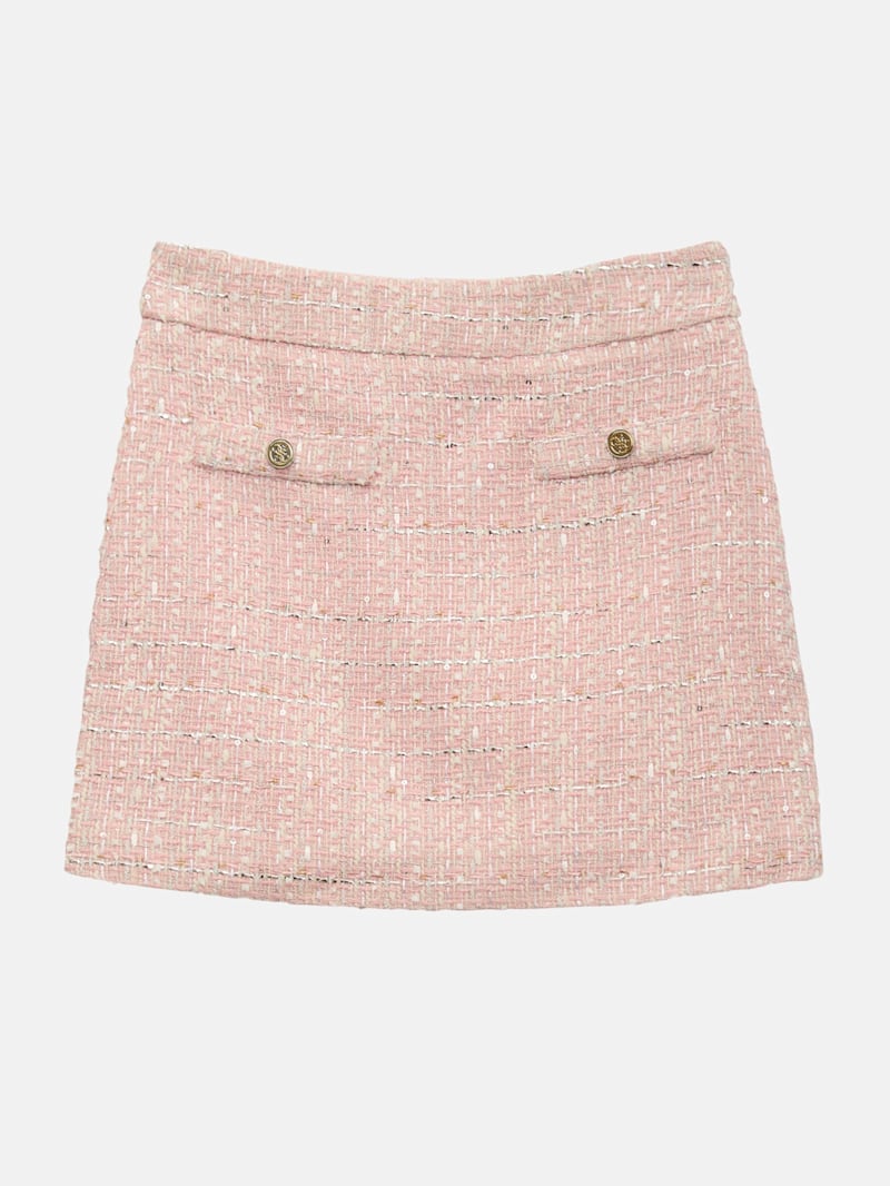 Tweed Mini Skirt (8-16) | GUESS
