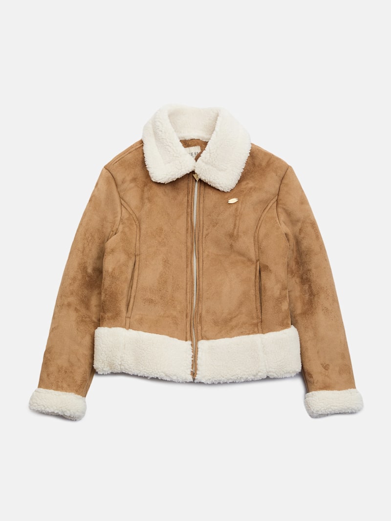 Holly Faux-Suede Jacket (7-14) | GUESS Factory