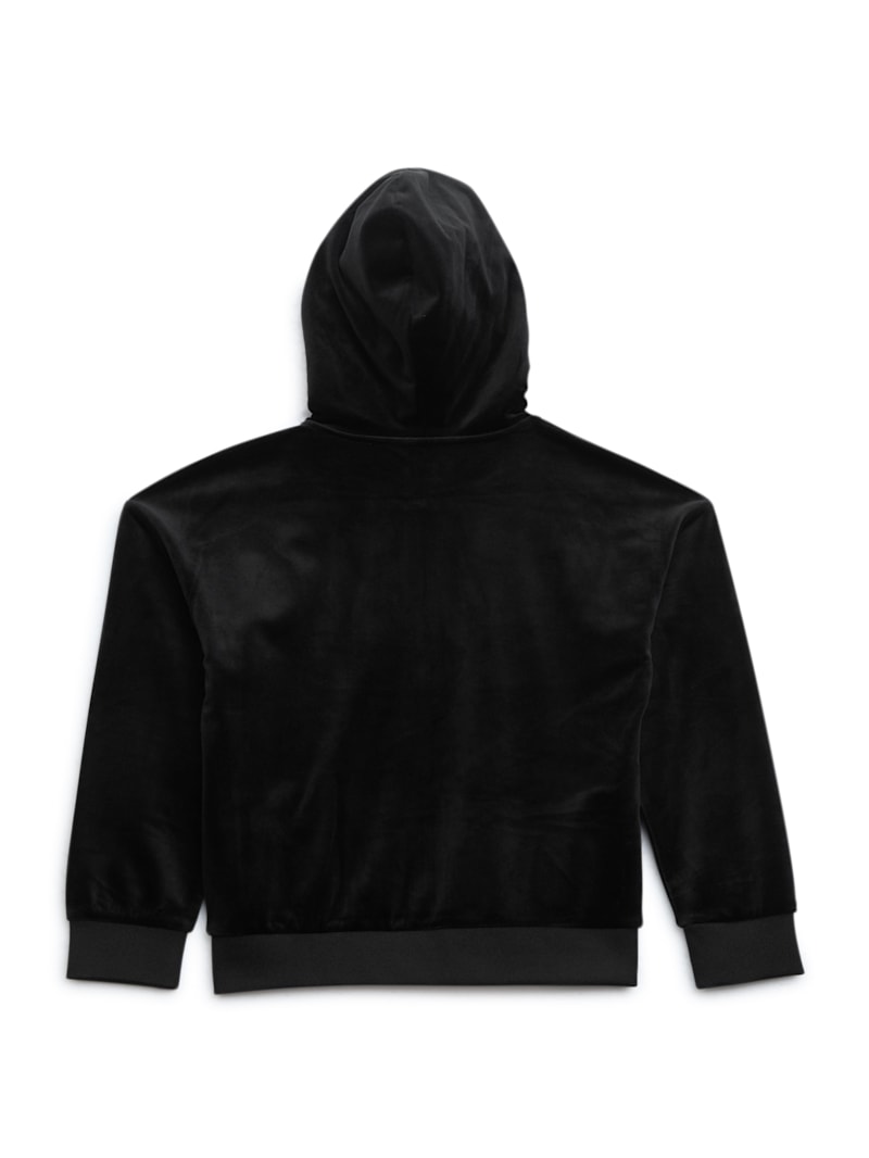 Velour Full-Zip Hoodie (7-14) | GUESS Factory