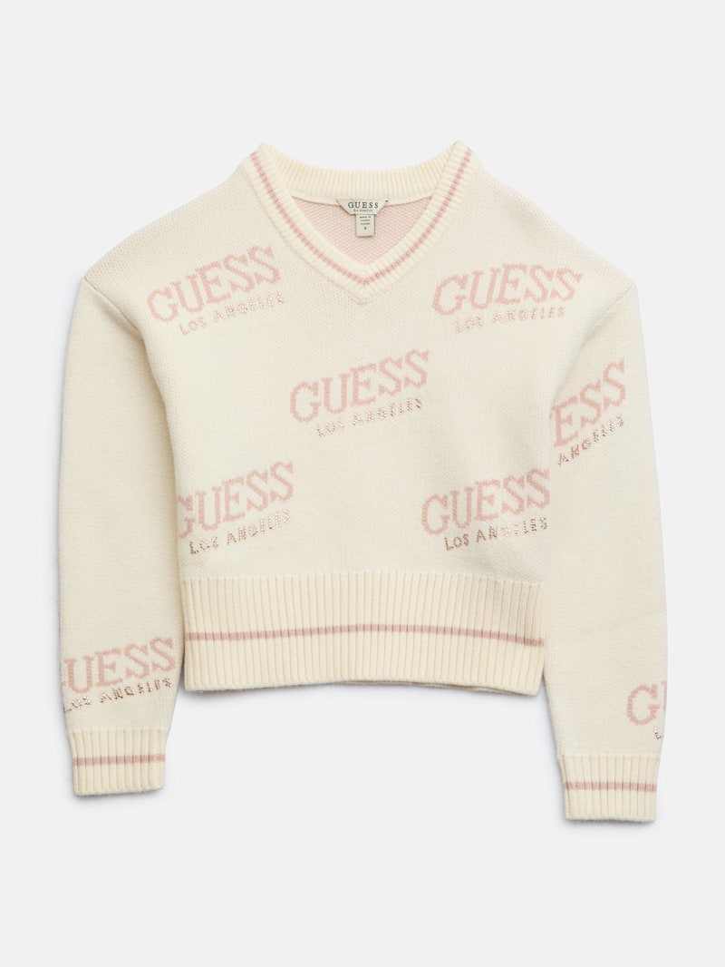 Dateryn V-Neck Sweater (7-14) | GUESS Factory