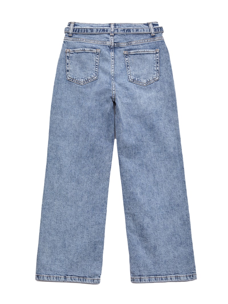 90s Chance High-Rise Wide-Leg Jeans (7-16) | GUESS Factory