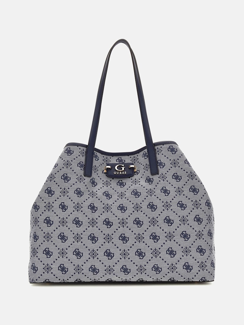 EMIS★[24FW新作] JERSEY LARGE TOTE BAG G Wave Large Tote Set | GUESS