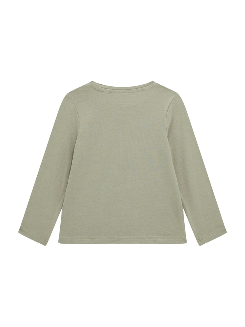 Eco Logo Long-Sleeve Tee (3M-7) | GUESS