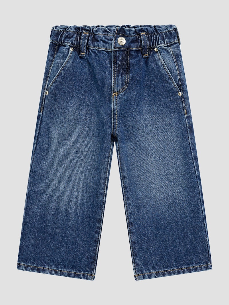 Lurex Denim Culotte Jeans (2-7) | GUESS Canada