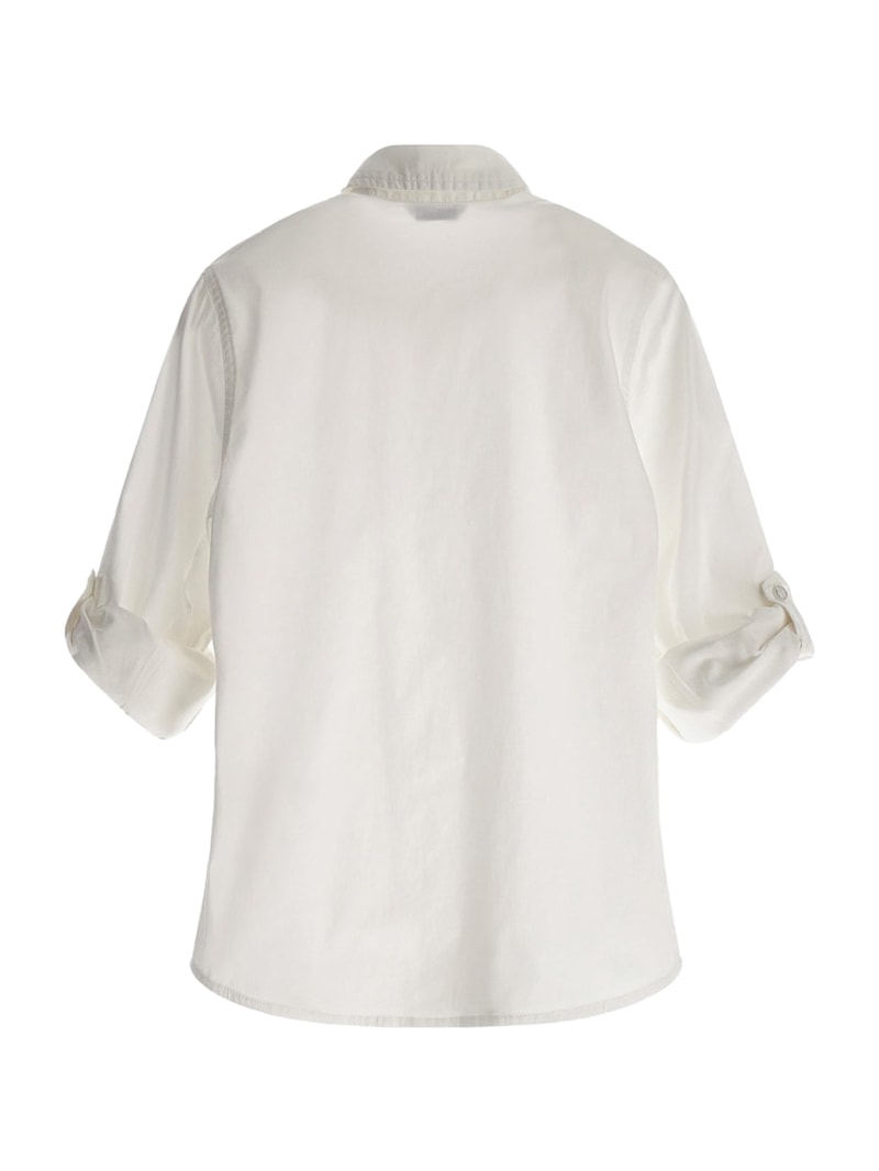 Eco Woven Poplin Shirt (7-16) | GUESS
