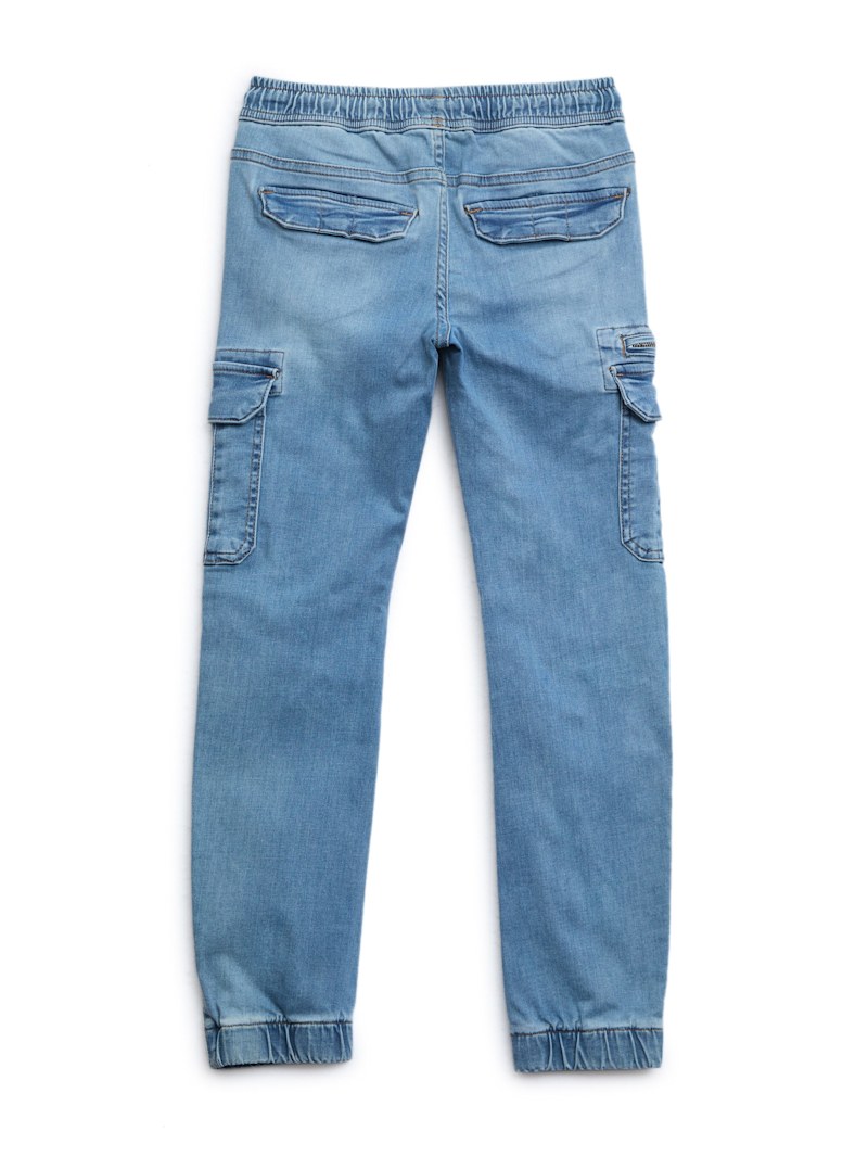 カカDrain water trousers 【BLUE】 Blue Cargo Jeans - TK Maxx UK