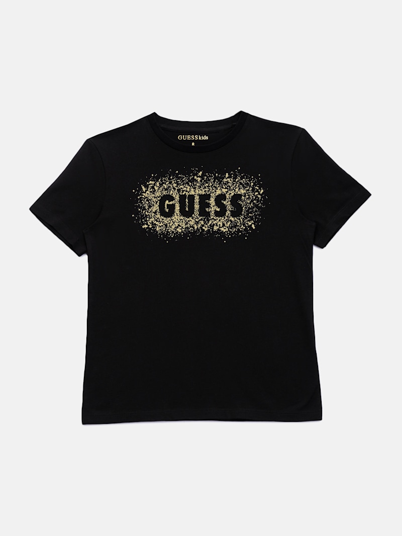 Frank Rhinestone Logo Tee (7-16) | GUESS Factory