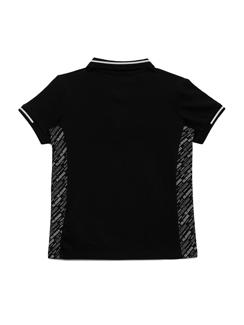 Eco Erwin Logo-Tape Polo (7-16) | GUESS Factory