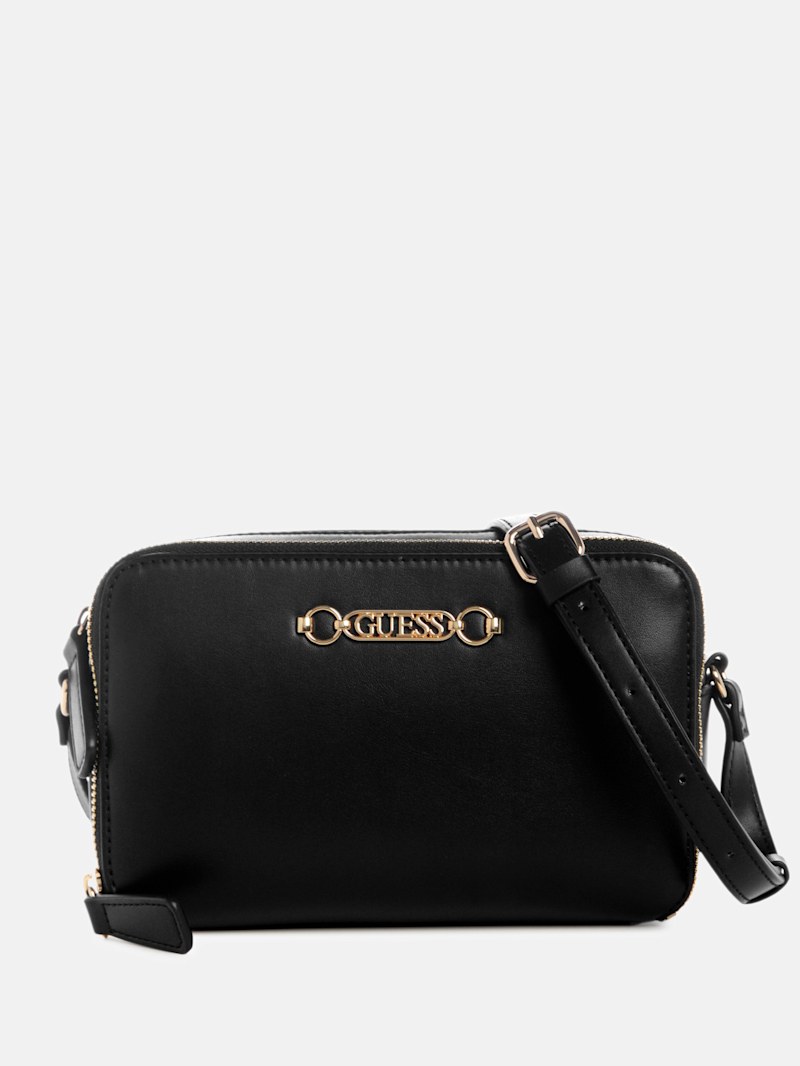 Avelina Double-Zip Crossbody | GUESS Factory