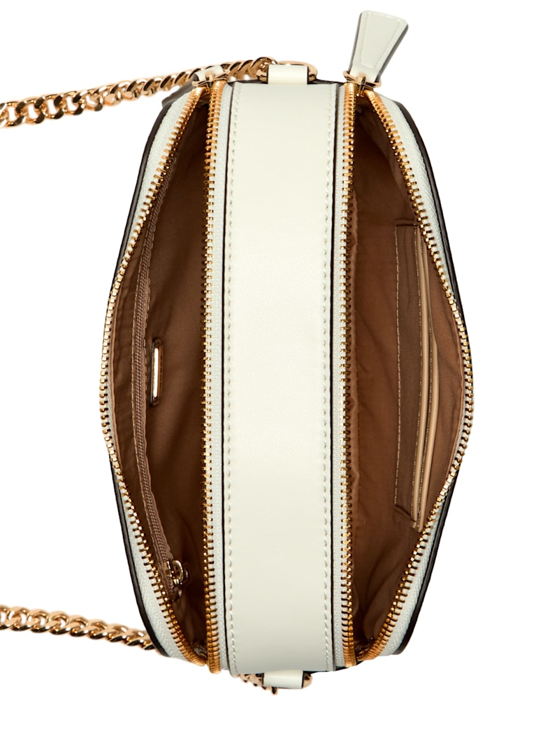 ゆん Lilly Ann Double-Zip Crossbody | GUESS Factory