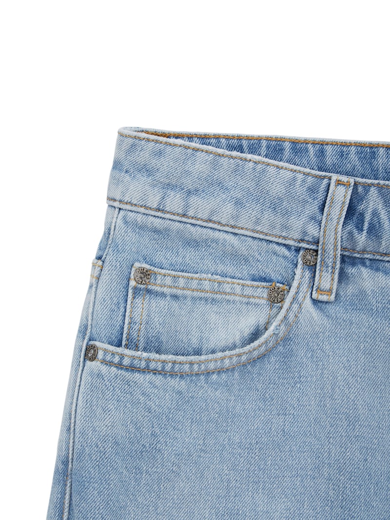 Straight Indigo Denim Pants | GUESS