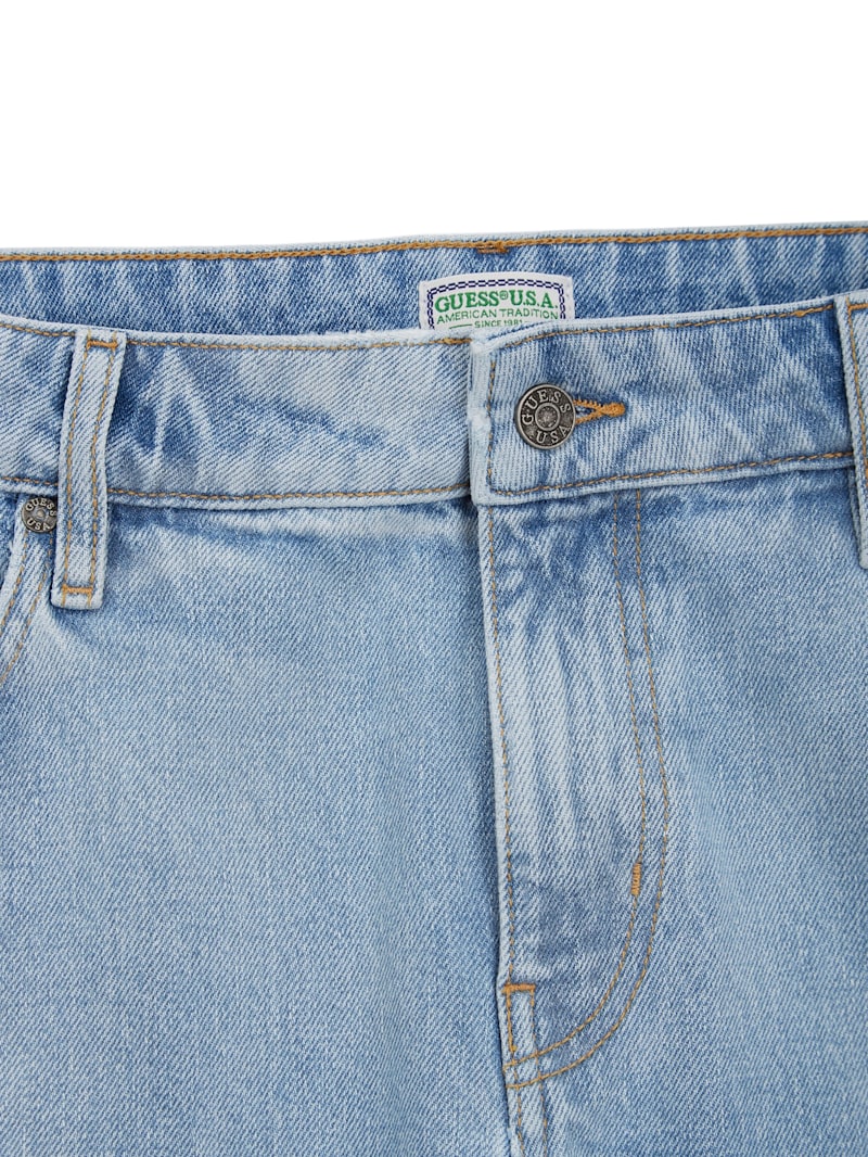 【NONCODE】G2 side color matching denim pants Eco Denim Cargo Pants (7-18) | GUESS