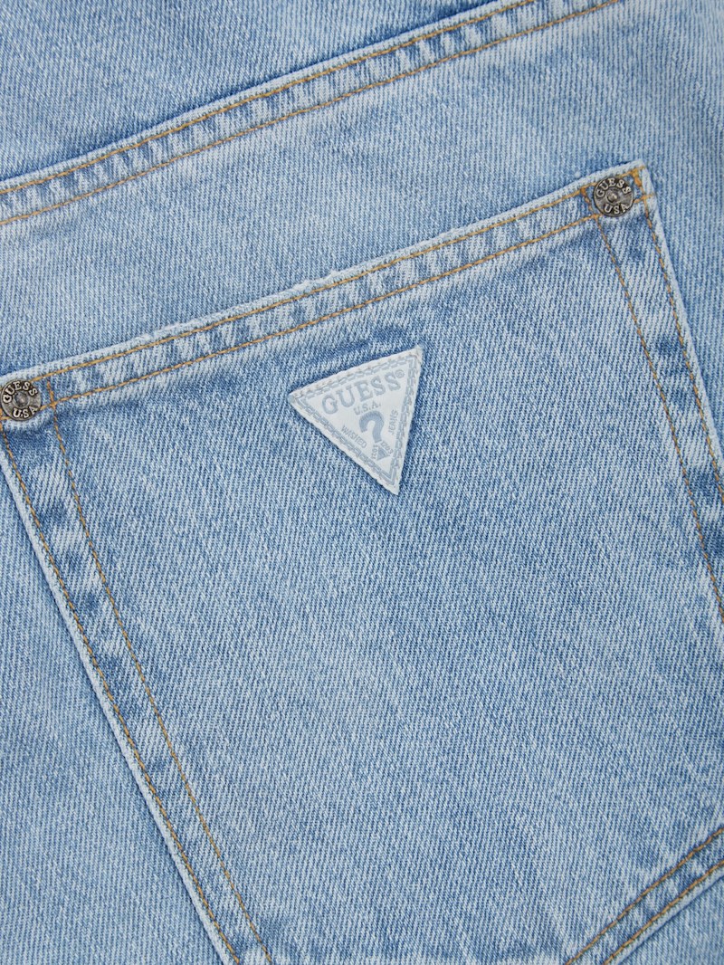 【NONCODE】G2 side color matching denim pants DG2 by Diane Gilman New Classic Stretch Denim Side Snap Wide