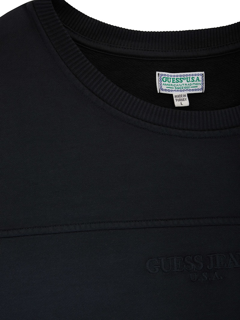 ゲス GUESS GUESS Box Cn Sweatshirt （JBLK） Sweatshirt Guess Box Cn M4BQ23K9Z21 jblk jet black a996