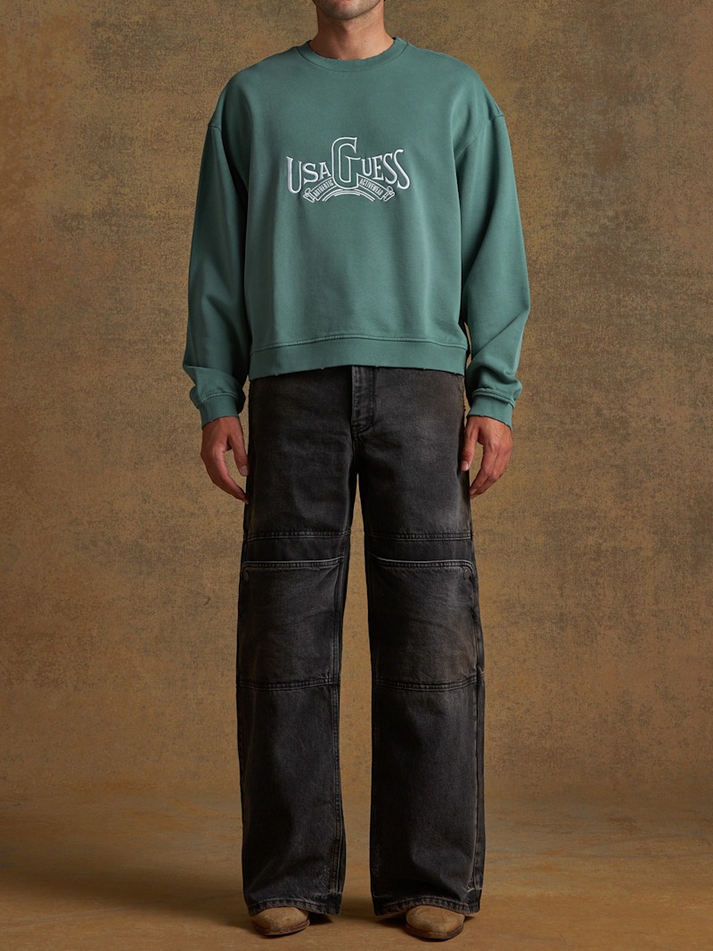 ブリーフィング MS BIG LOGO CREWNECK KNIT BRIEFING GOLF 即納 ブリーフィング ゴルフ HOL MS CASHMERE