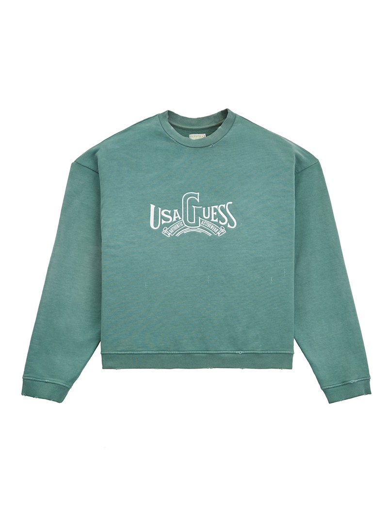 トップス GNU CREW SWEAT [GREEN] kingGnu King Gnu GNU CREW SWEAT GREEN Mサイズ King Gnu ロング
