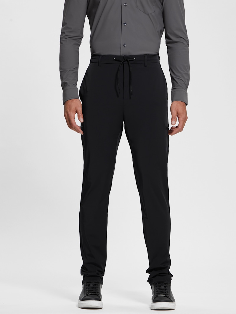 //65% off//MENS 3D LOGO SLIM PANTS Lサイズ ブリーフィングパンツゴルフ3D LOGO SLIM PANTS L