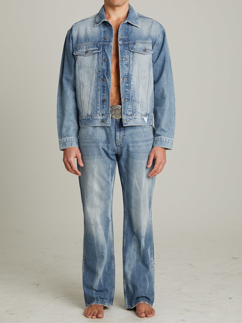 Vintage Denim Straight Jeans | GUESS