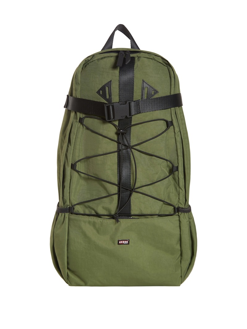 GUESS オリーブグリーン リュック GUESS Originals Nylon Sports Backpack | GUESS