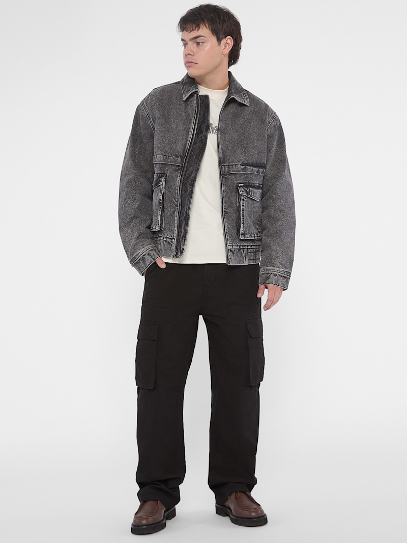 GUESS Originals Acid Wash Denim Jacket | GUESS