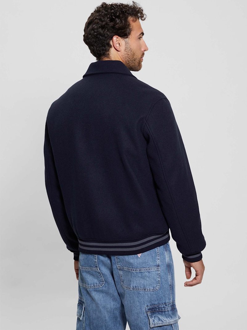 Eco Melton Flight Jacket | GUESS
