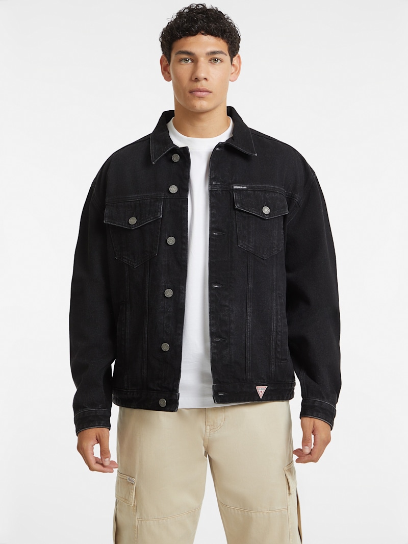 Oversized Denim Trucker Jacket | GUESS Jeans