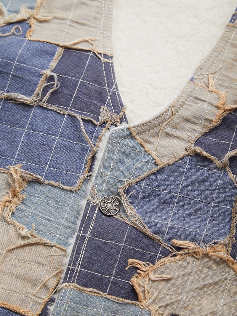 【☆RH☆さん専用】Evisen DENIM REVERSIBLE VEST ☆RH☆さん専用】Evisen DENIM REVERSIBLE VEST