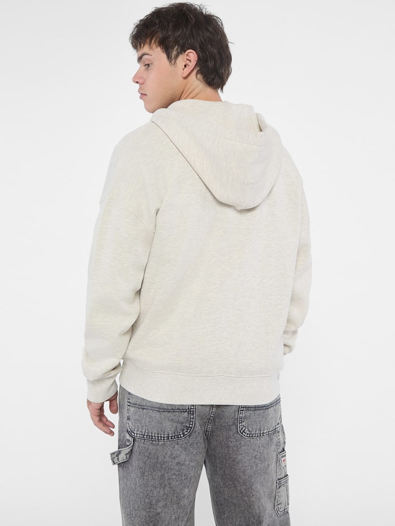 GUESS Originals Stacked Zip-Up Hoodie | GUESS
