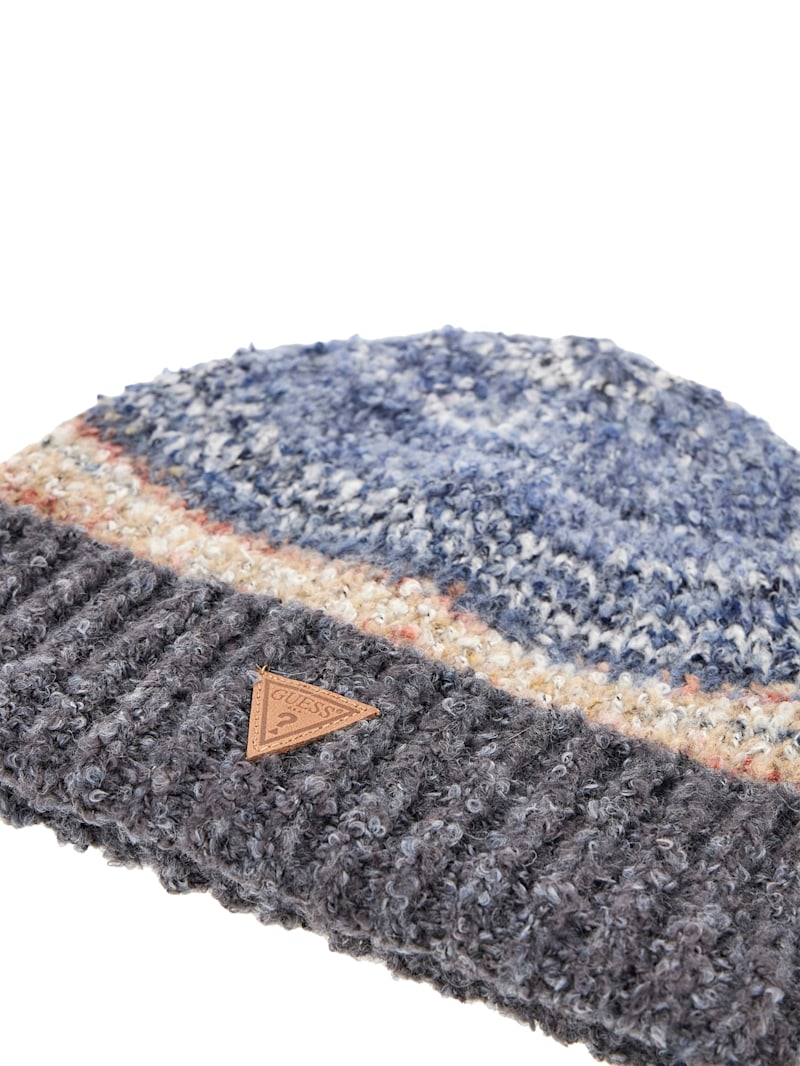 Wool-Blend Space-Dye Beanie | GUESS
