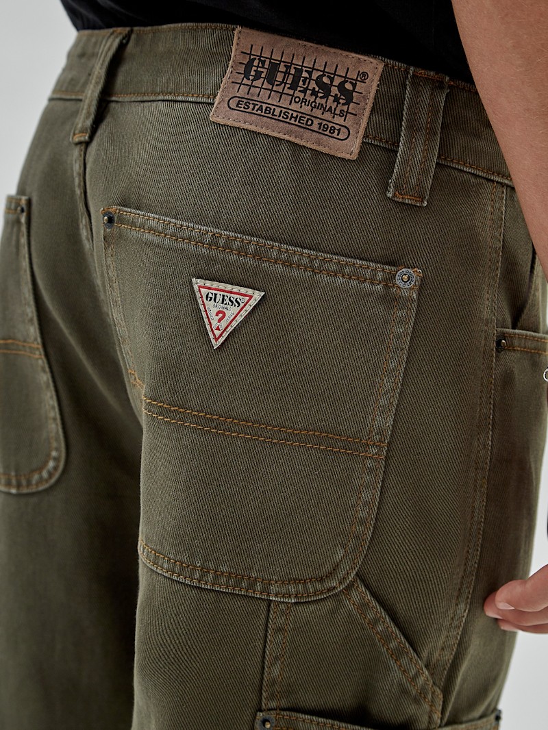 GUESS Originals Overdyed Carpenter Jeans | GUESS