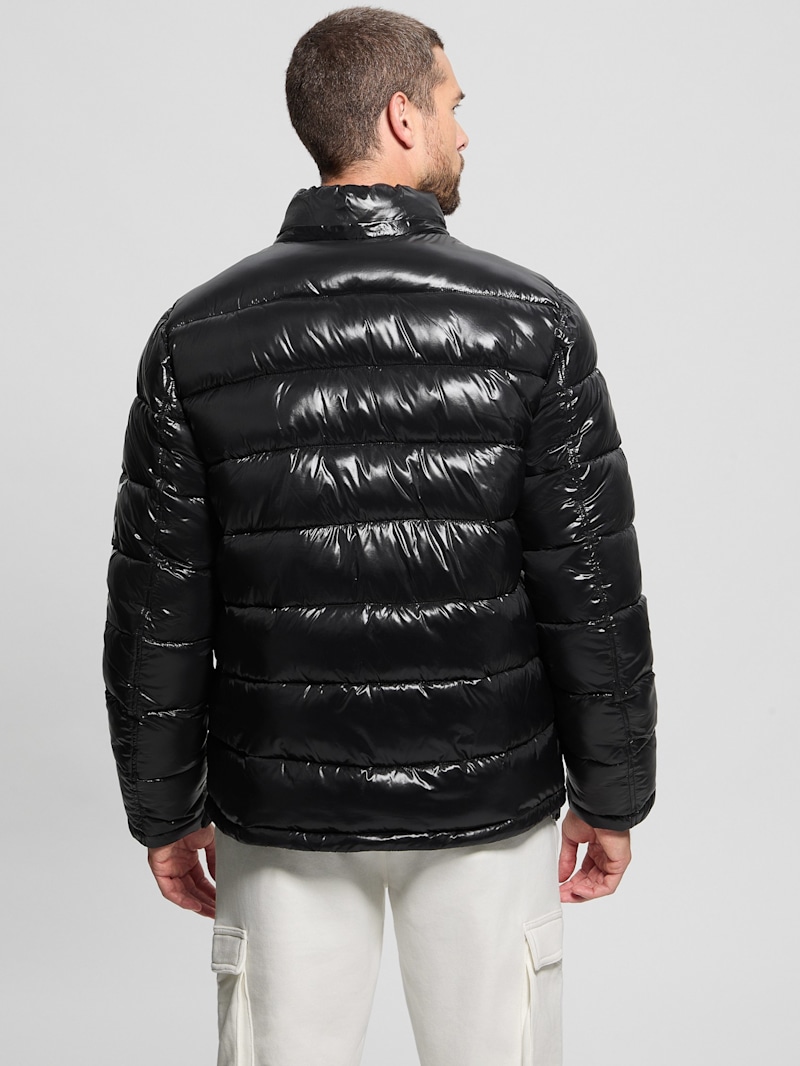 ジャケット・アウター REVERSIBLE PADDED NO COLLAR ZIP JACKET No Collar Quilted Coats Womens Solid Color Cotton Padded
