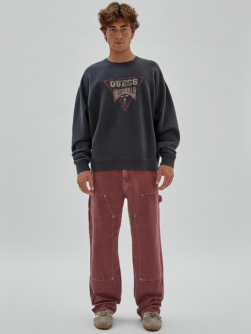 ゲス GUESS GUESS Originals Vintage Graphic Sweater （F6CS） GUESS Originals Vintage Triangle Sweatshirt スウェット