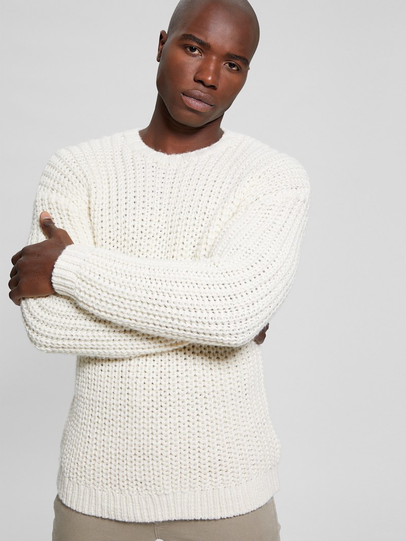 Eco Wool-Blend Grayson Sweater | GUESS Factory