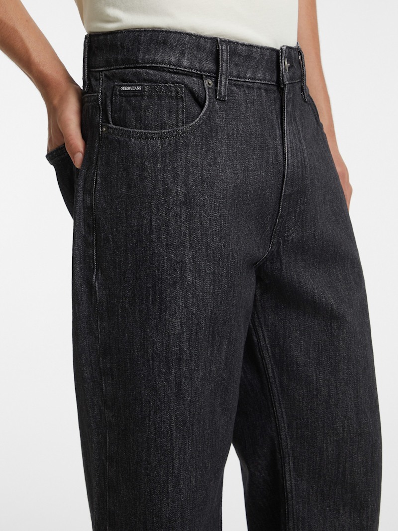 GUESS★Men's_ブラックレギュラーテーパード GUESS ジーンズ GUESS/ゲス デニムリラックステーパードパンツ