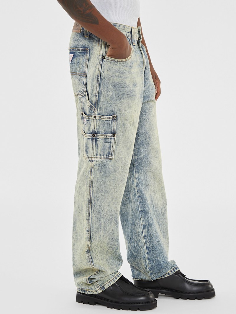 トップス  JEANS GUESS Originals Faded Denim Carpenter Jeans | GUESS