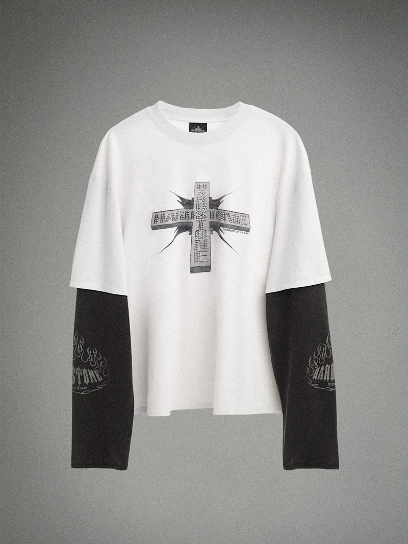 HARDSTONE Layered Long-Sleeve Tee | GUESS Jeans