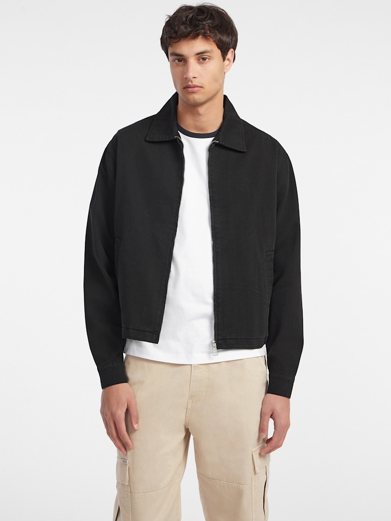 FOLD BLOUSON HI-TWILL BLACK