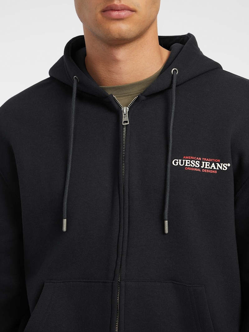 American Tradition Zip-Up Hoodie | GUESS