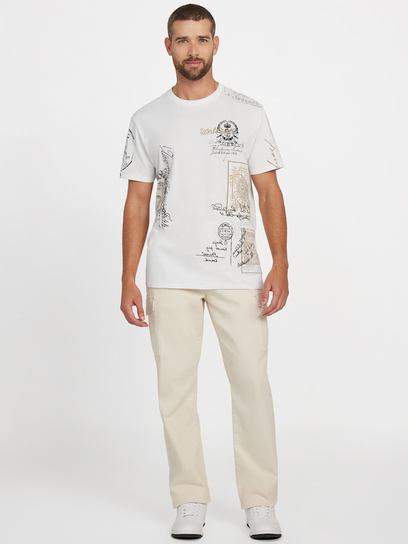 トップス GLASS FACE TEE - WHITE THE NORTH FACE S/S Colored Square Logo Tee ホワイト