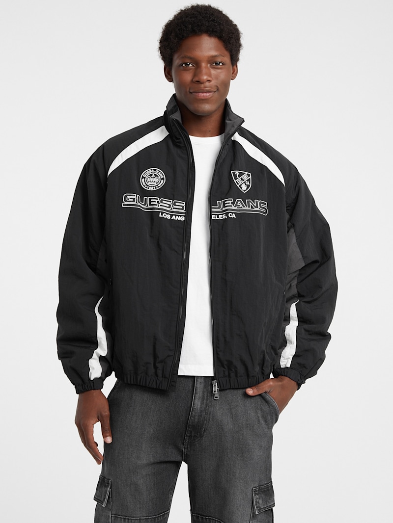 Nylon Windbreaker Jacket GUESS Jeans