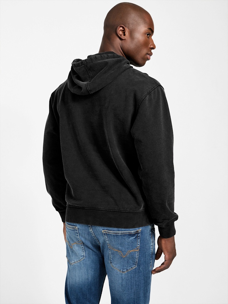 KP-880DⅡ Eco Daril Zip-Up Hoodie Sweatshirt | GUESS