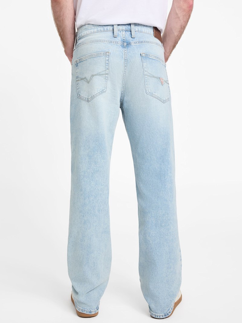 Eco Mason Distressed Straight Jeans | GUESS