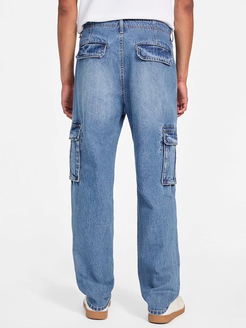 デニム・ジーパン Etro Cargo Jeans Men's Relaxed Jeans | Light Grey | Diesel D-Touch