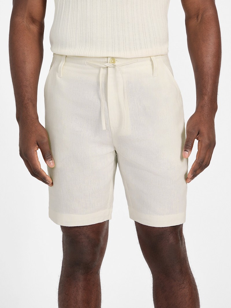 Eco Fletcher Linen Shorts | GUESS