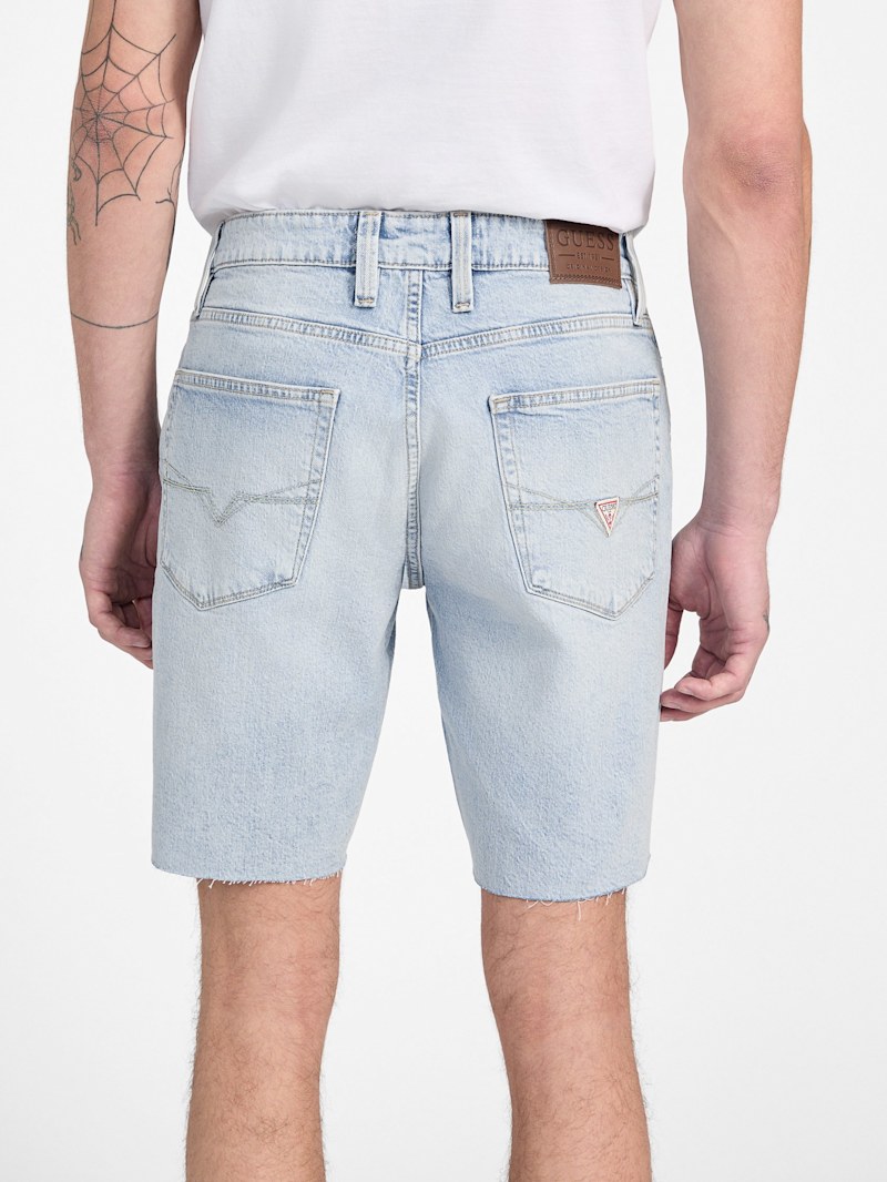 Eco Wyatt Distressed Denim Shorts | GUESS