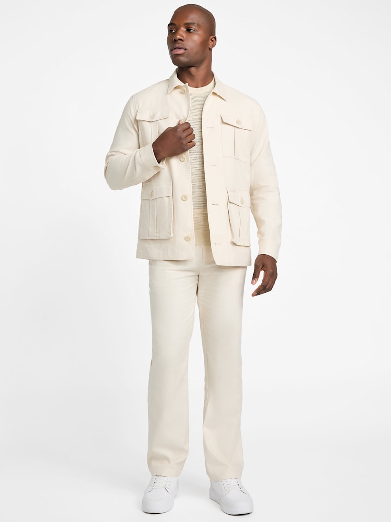 Eco Saharian Twill Jacket | GUESS